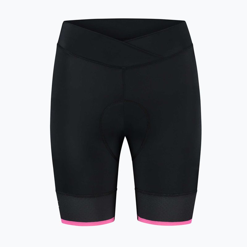 Moteriški dviračių šortai Rogelli Select II black/pink 3