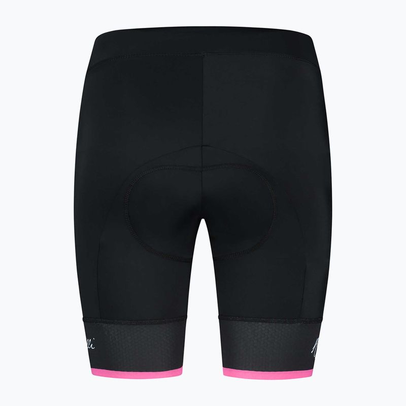 Moteriški dviračių šortai Rogelli Select II black/pink 4