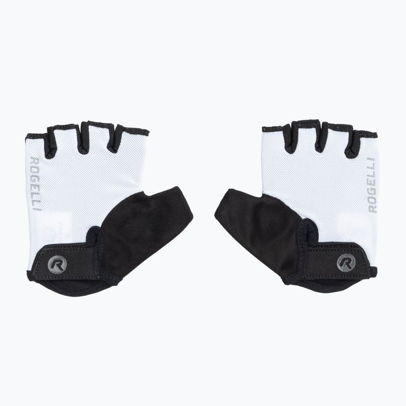 Moteriškos dviratininkų pirštinės Rogelli Core W white 2