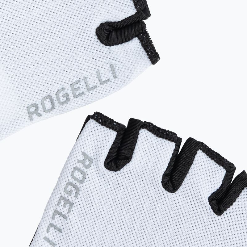 Moteriškos dviratininkų pirštinės Rogelli Core W white 4
