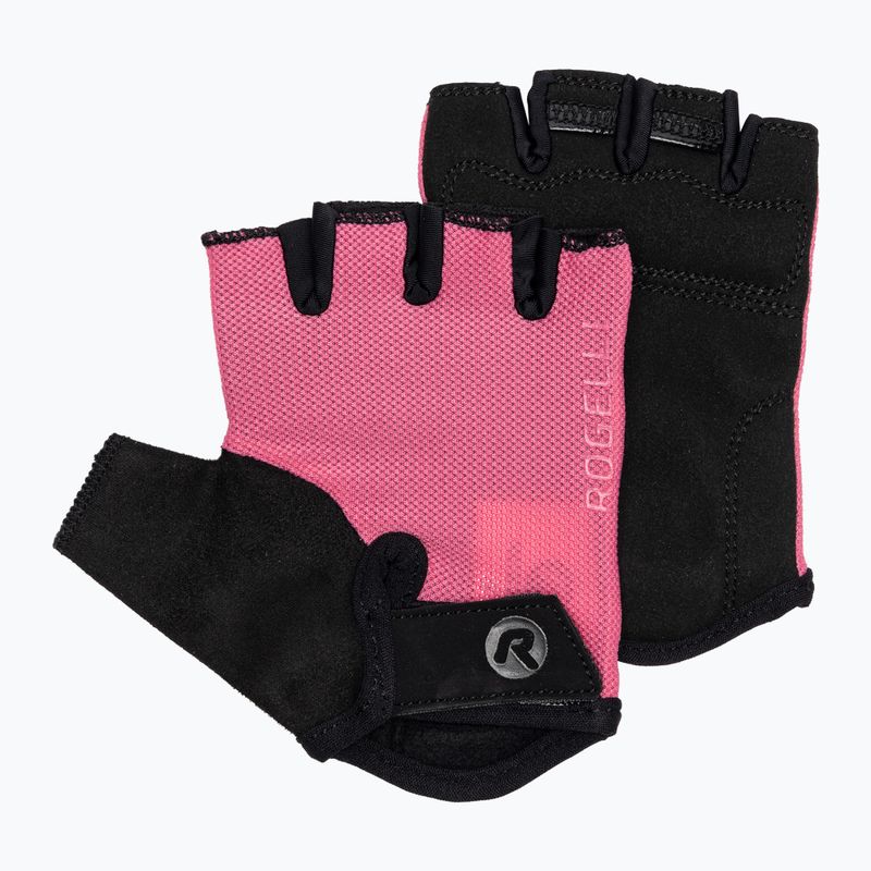 Moteriškos dviračių pirštinės Rogelli Core pink