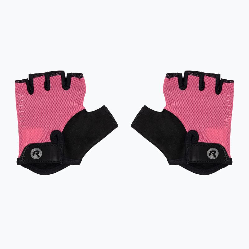 Moteriškos dviračių pirštinės Rogelli Core pink 4