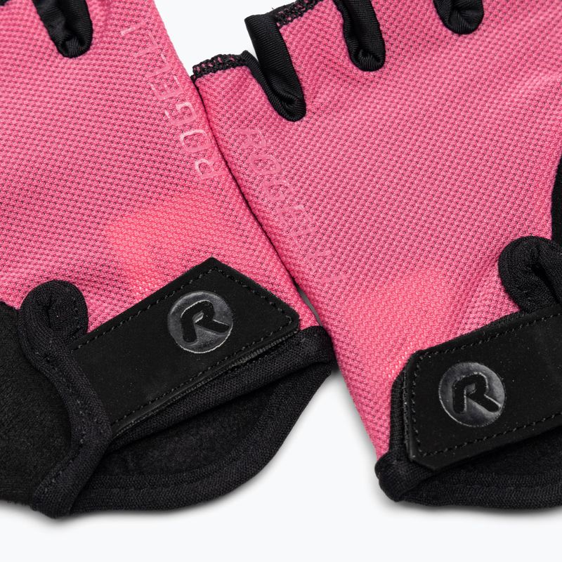 Moteriškos dviračių pirštinės Rogelli Core pink 5