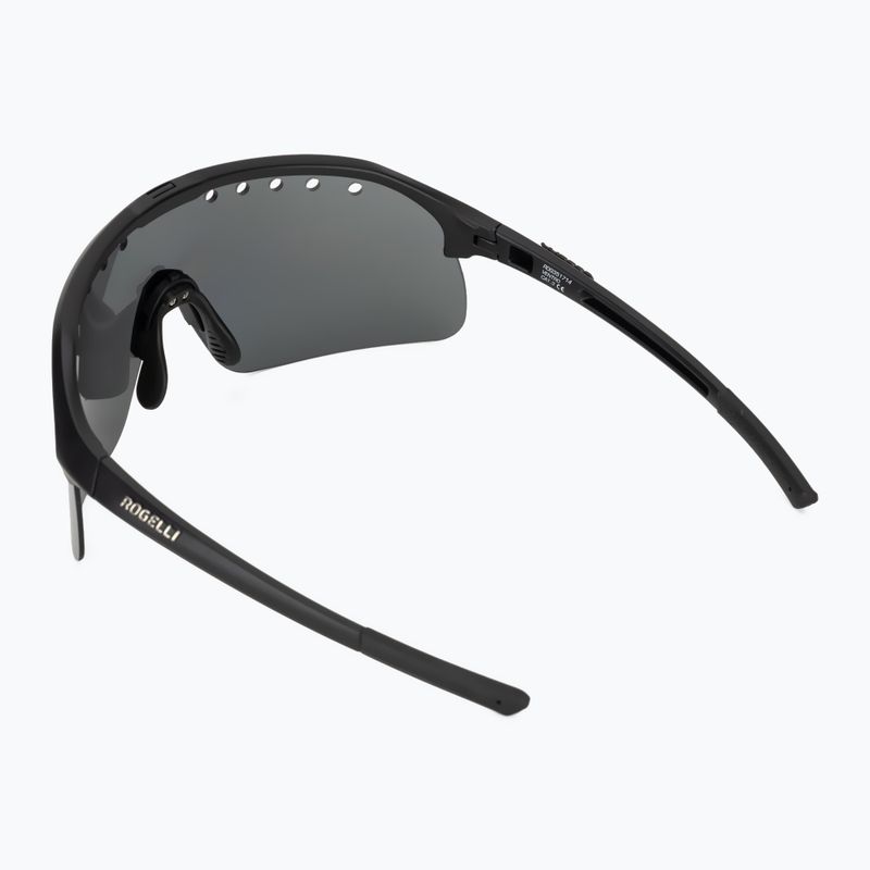 Akiniai nuo saulės Rogelli Ventro Polarized black/smoke platinum revo 3