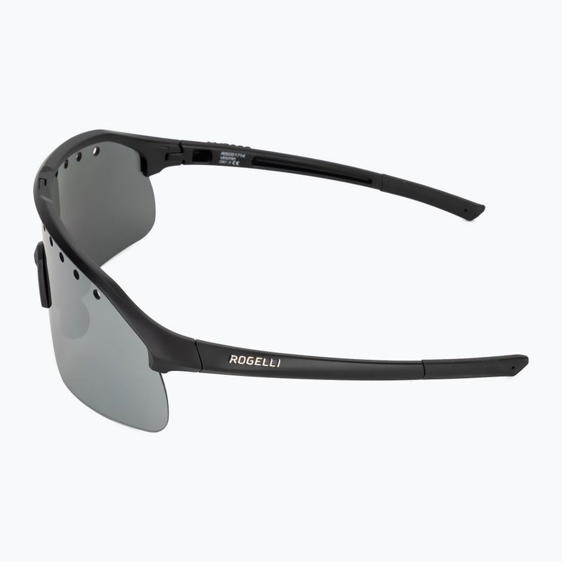 Akiniai nuo saulės Rogelli Ventro Polarized black/smoke platinum revo 5