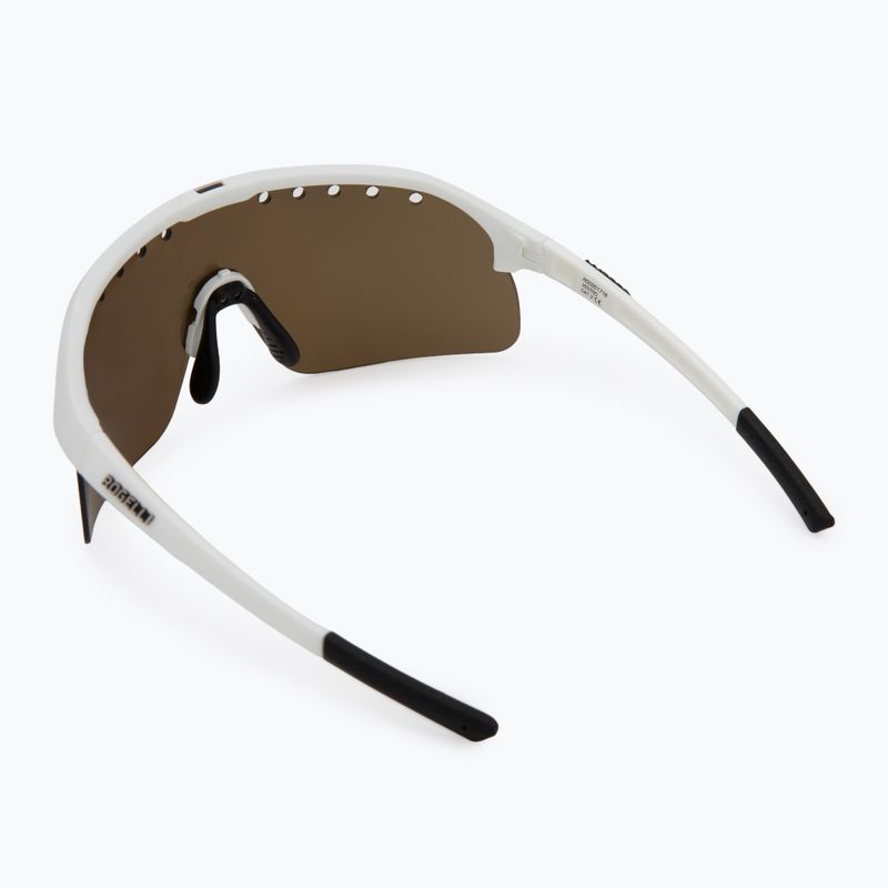 Akiniai nuo saulės Rogelli Ventro Polarized white/taupe/brown platinum revo 3