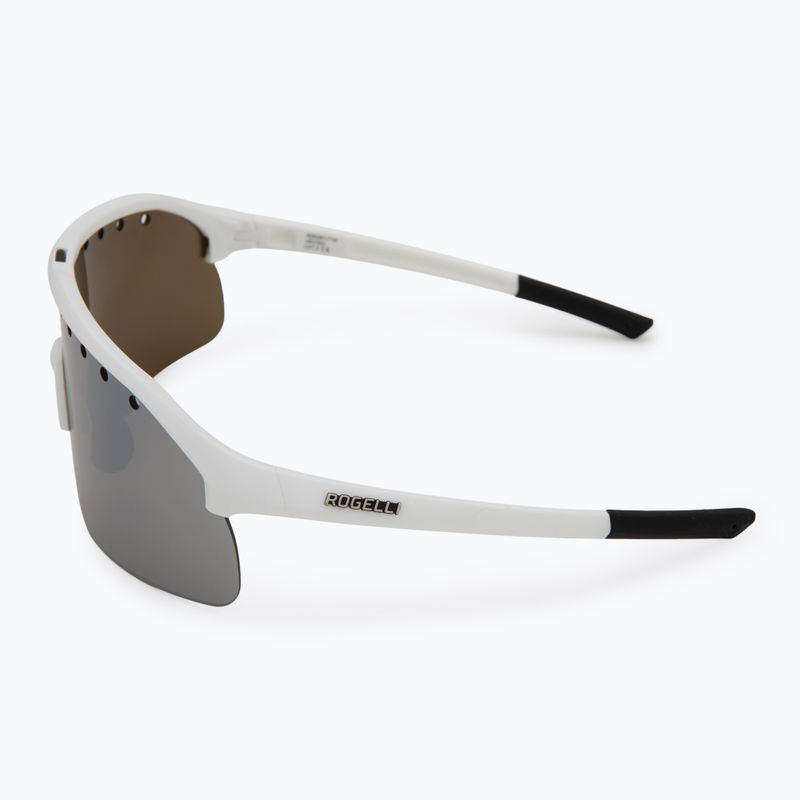 Akiniai nuo saulės Rogelli Ventro Polarized white/taupe/brown platinum revo 5