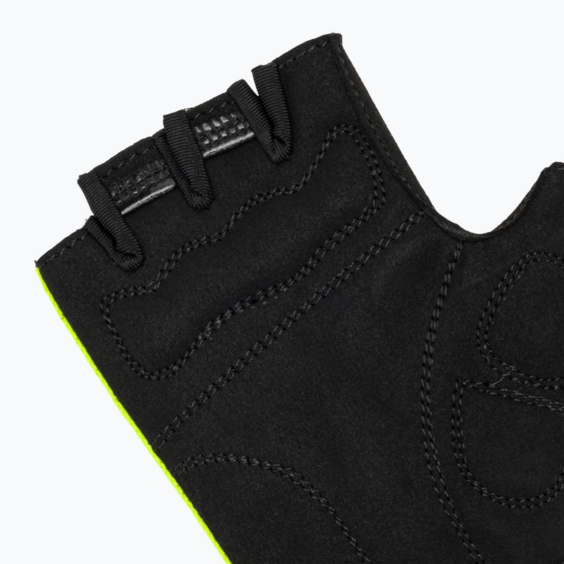 Rogelli Core Jr vaikiškos dviratininkų pirštinės fluoro geltonumo 6