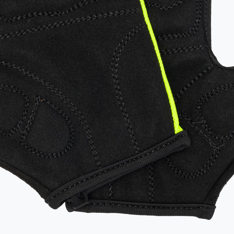 Rogelli Core Jr vaikiškos dviratininkų pirštinės fluoro geltonumo 7