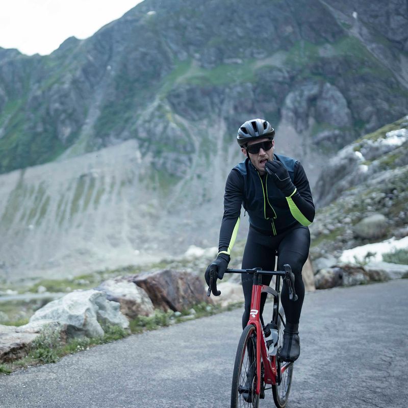 Vyriškos dviračių pirštinės Rogelli Essential Winter Waterproop black 6