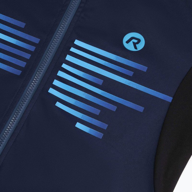 Vyriška dviračių striukė Rogelli Radius Winter Jacket blue 6