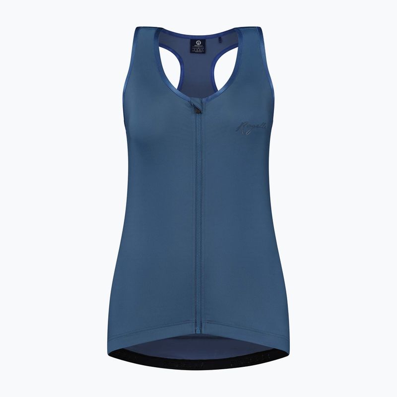 Moteriškas dviračių tank topas Rogelli Abbey Tank Top navy 3