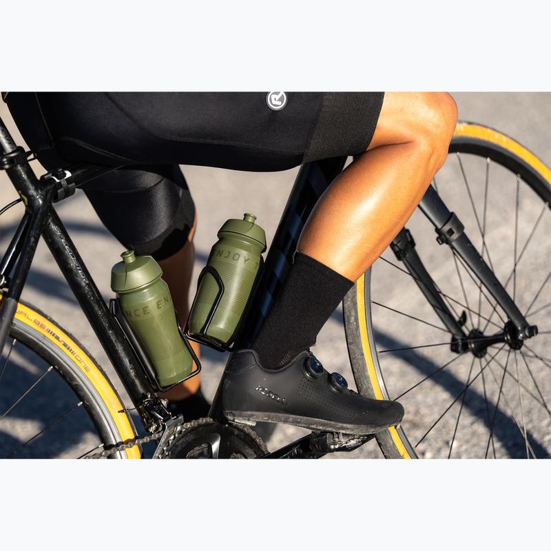 Dviračio bidonas Rogelli Bio Bottle Enjoy The Distance 500 ml army green 2