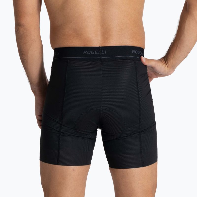 Vyriškos dviračių trumpikės Rogelli Prime Boxer black 4