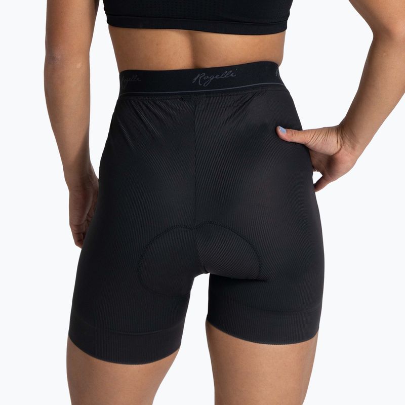 Moteriškos dviračių trumpikės Rogelli Prime Boxer W black 4