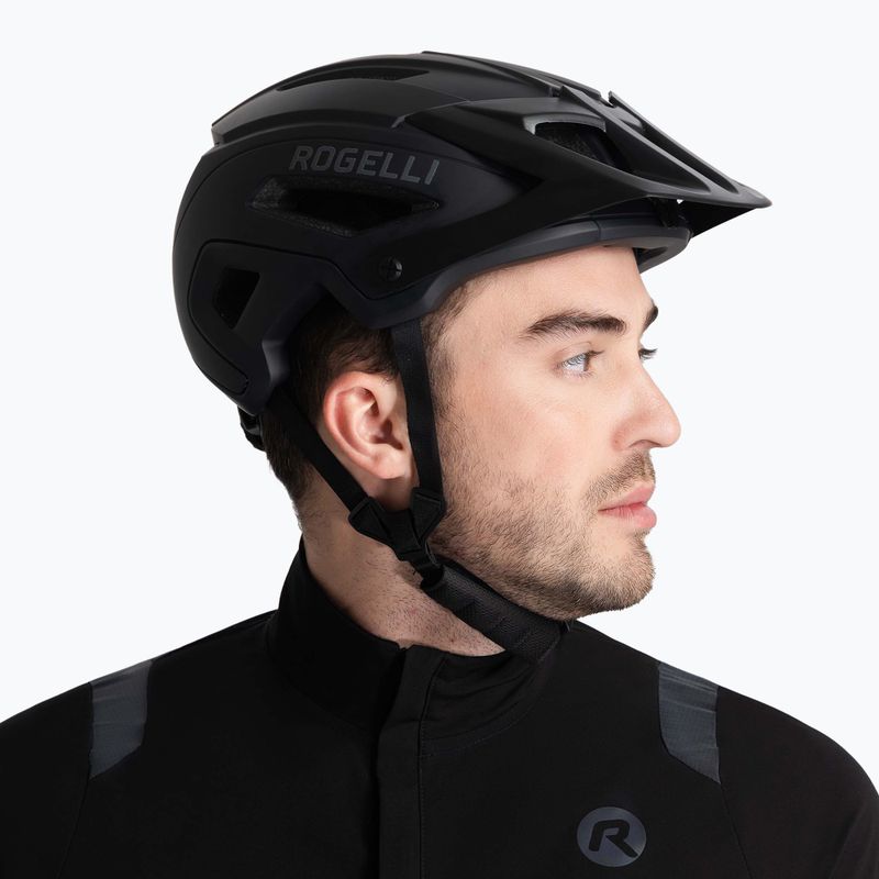 Rogelli Advntr Onyx Mtb dviračių šalmas juodas 4