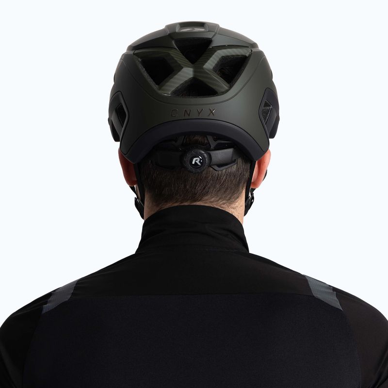 Rogelli Advntr Onyx Mtb kariuomenės žalias dviračių šalmas 5