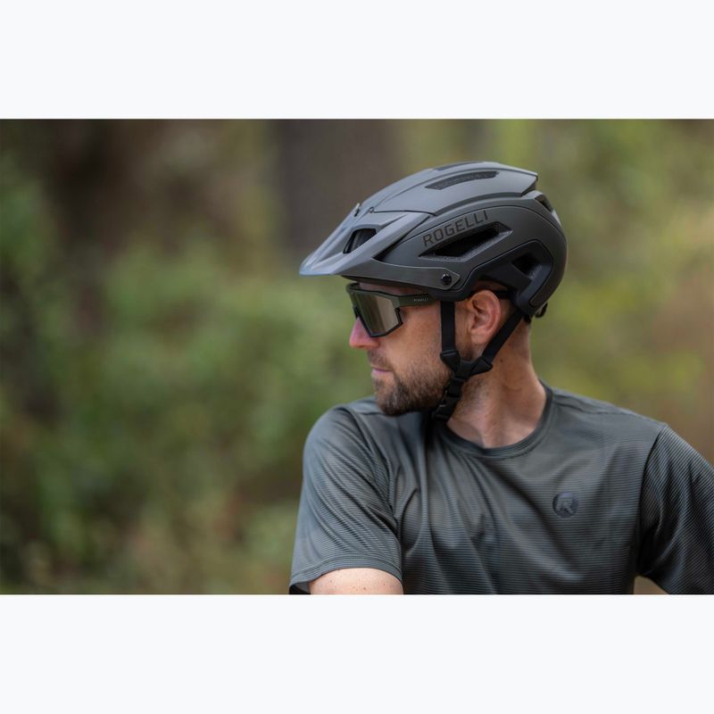 Rogelli Advntr Onyx Mtb kariuomenės žalias dviračių šalmas 7
