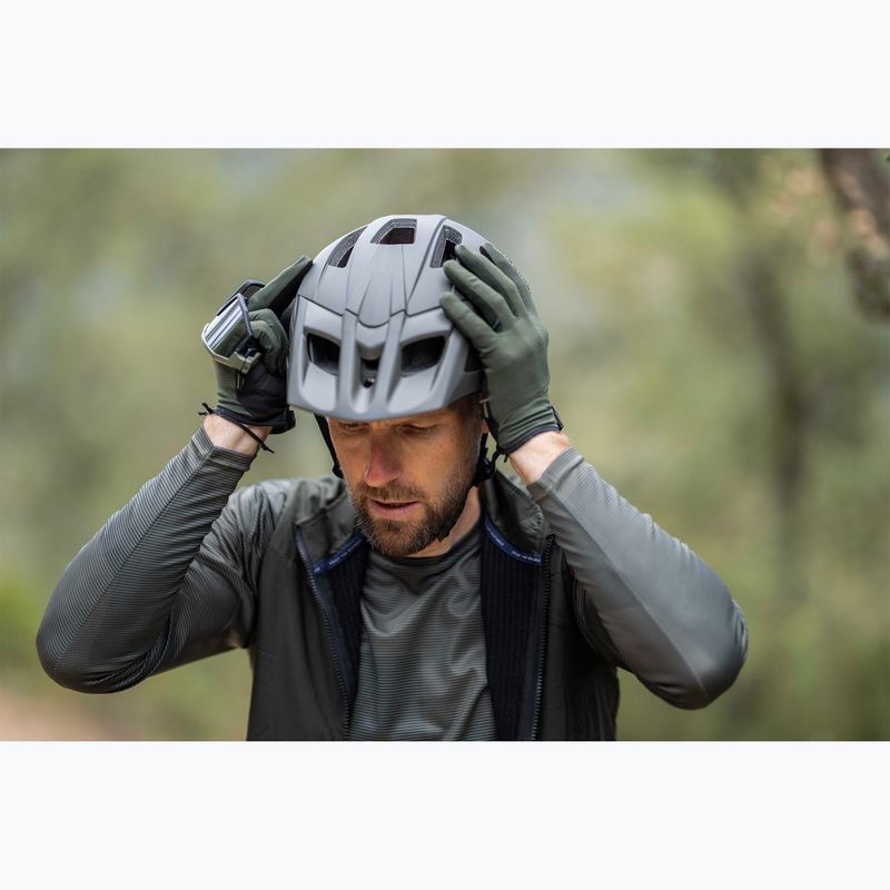 Rogelli Advntr Onyx Mtb kariuomenės žalias dviračių šalmas 9