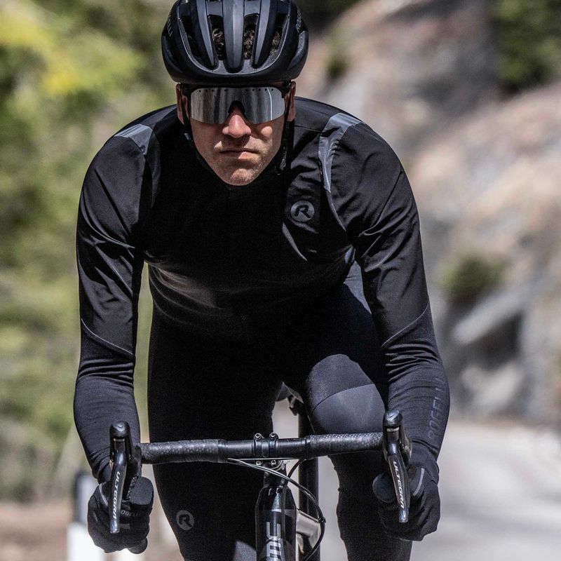 Vyriška dviračių striukė Rogelli Distance black 10