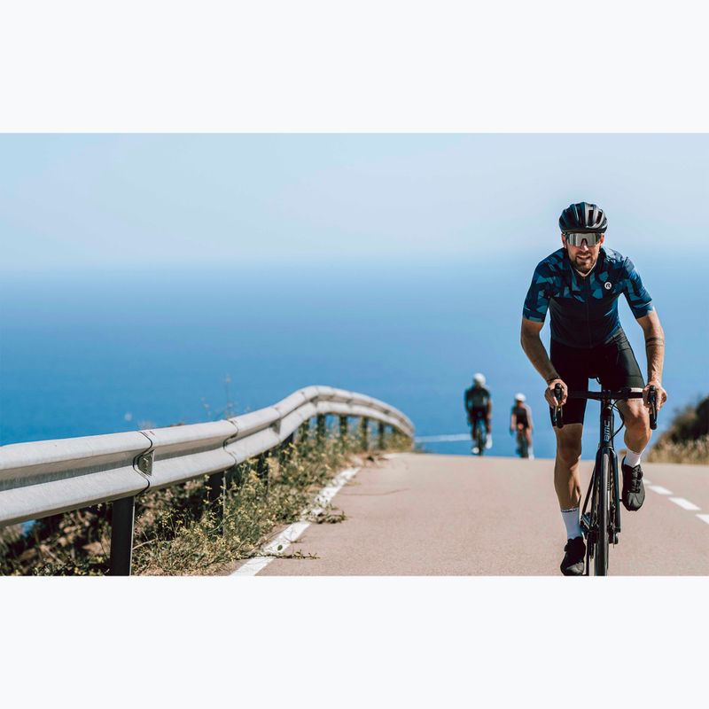 Vyriški dviračių marškinėliai Rogelli Essential Graphic blue 7