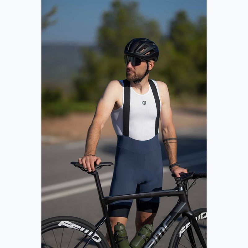 Rogelli Signature Bib Short vyriški dviračių šortai mėlyni 6