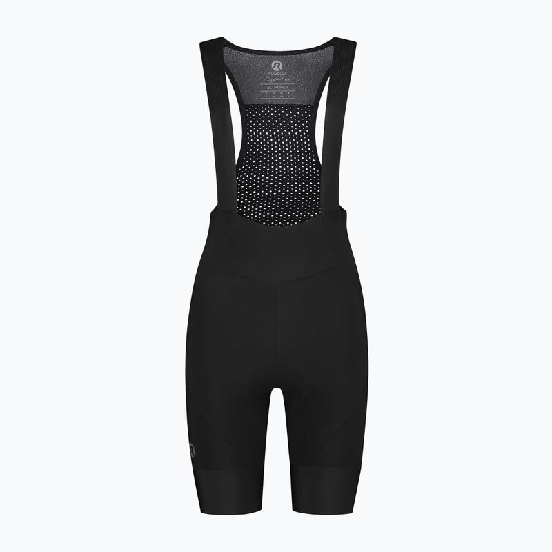 Moteriški dviračių šortai Rogelli Signature Bib Short W black 4