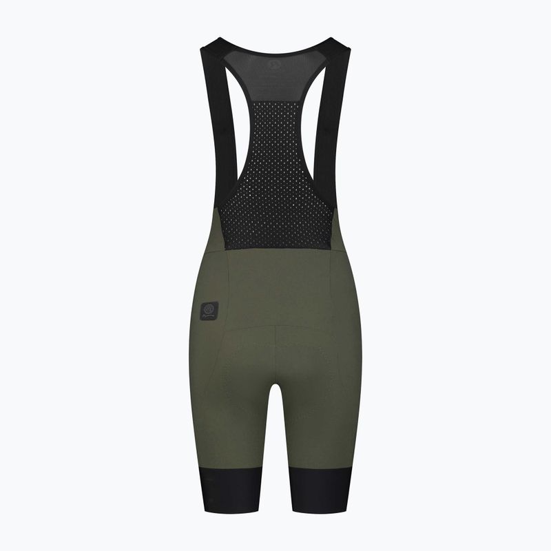 Moteriški dviračių šortai Rogelli Signature Bib Short W green 5