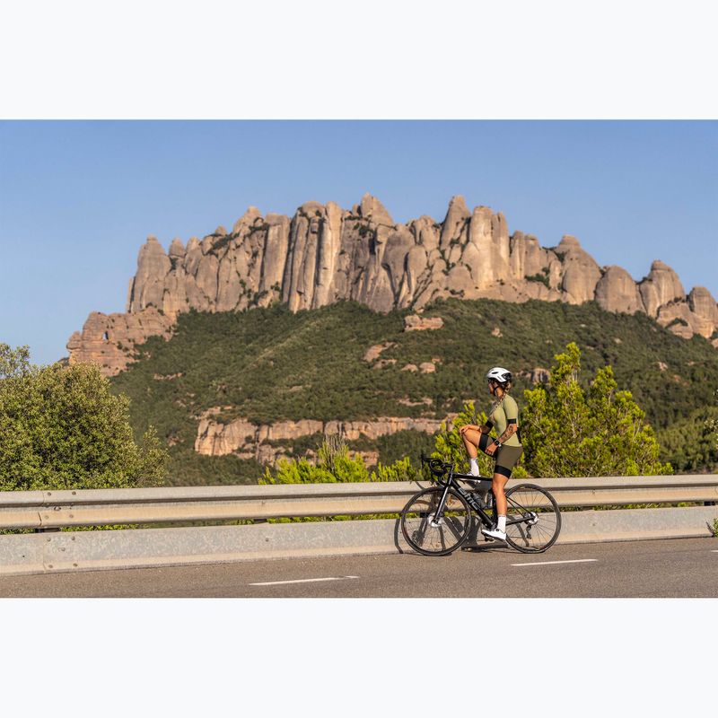 Moteriški dviračių šortai Rogelli Signature Bib Short W green 6