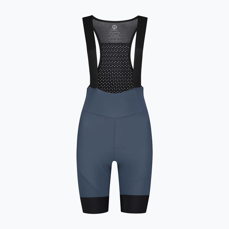 Moteriški dviračių šortai Rogelli Signature Bib Short W blue 4