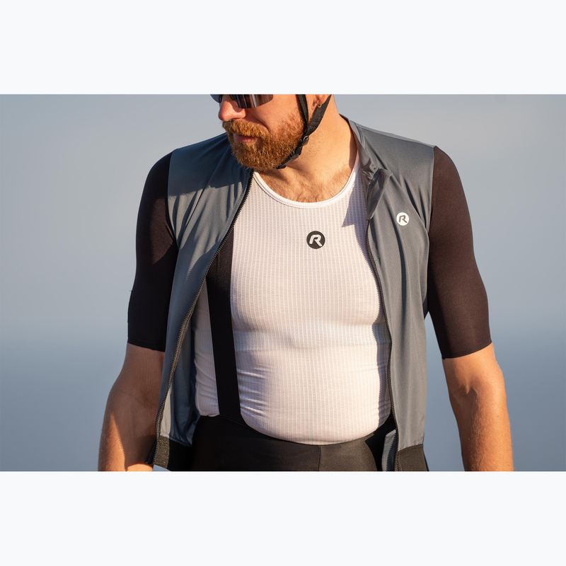 Rogelli Kite II Base Layer balti dviratininkų marškinėliai 7