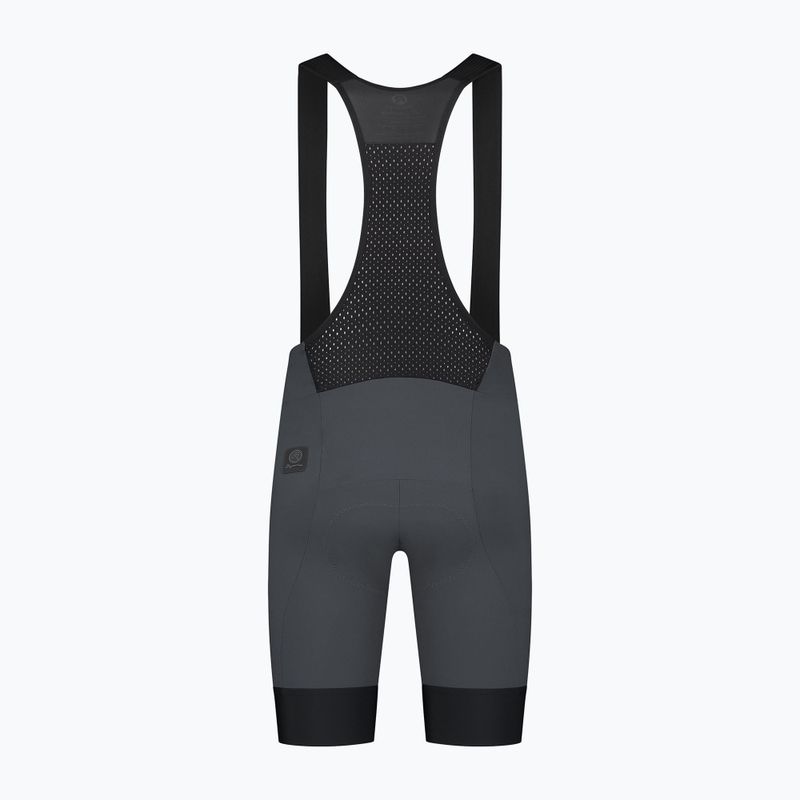 Rogelli Signature Bib Short vyriški dviračių šortai pilka 9