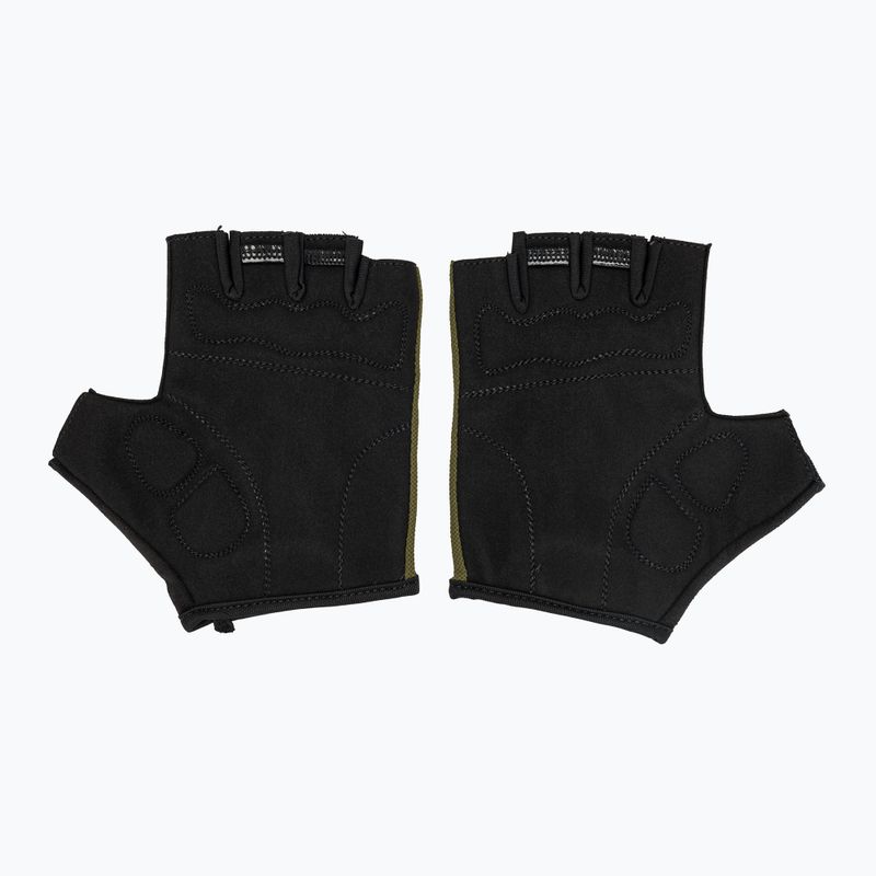 Rogelli Core army green vyriškos dviračių pirštinės 3