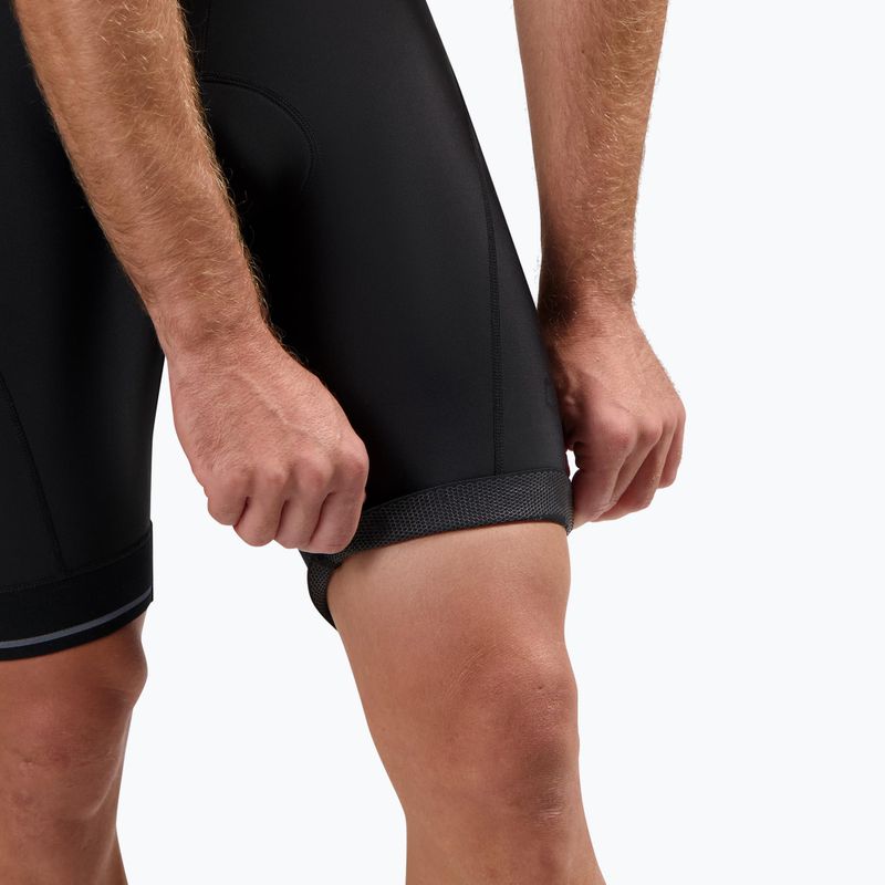 Rogelli Fast Bib Short vyriški dviračių šortai juodi 5