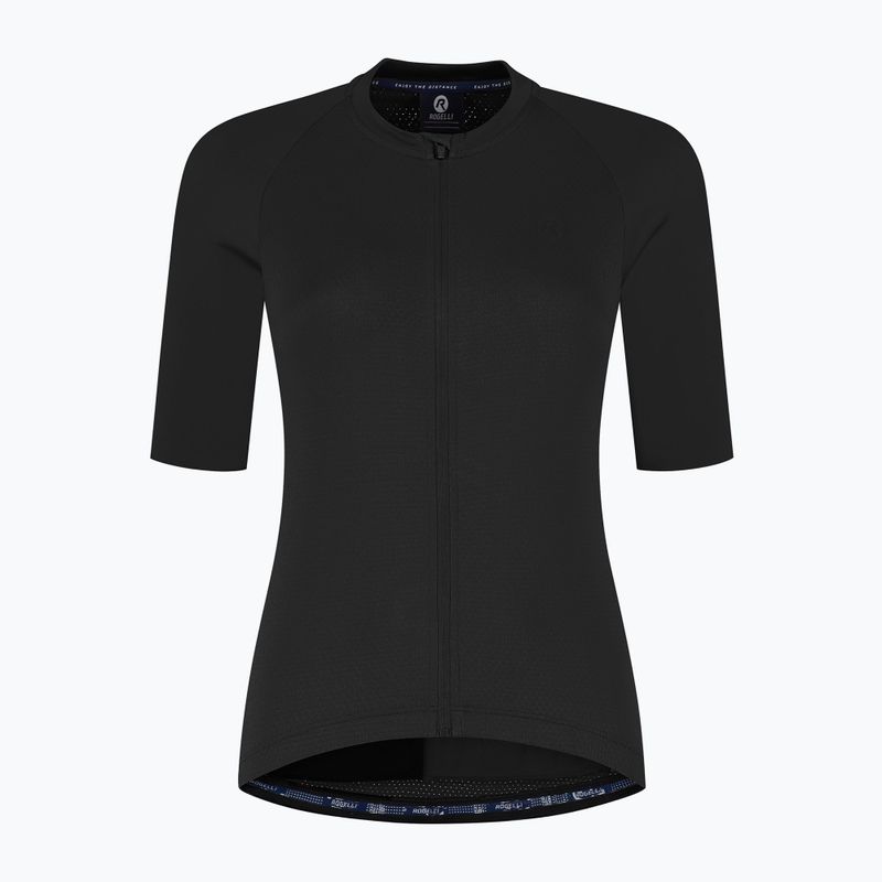 Moteriški dviratininkų marškinėliai Rogelli Essential II black 6