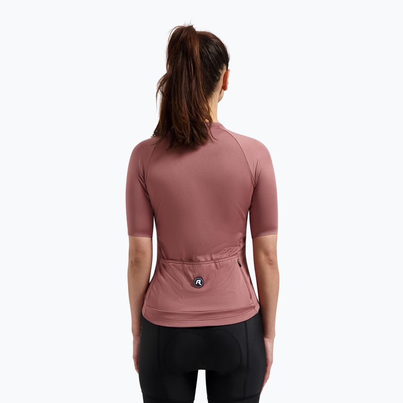 Moteriški dviračių marškinėliai Rogelli Essential II pink 2