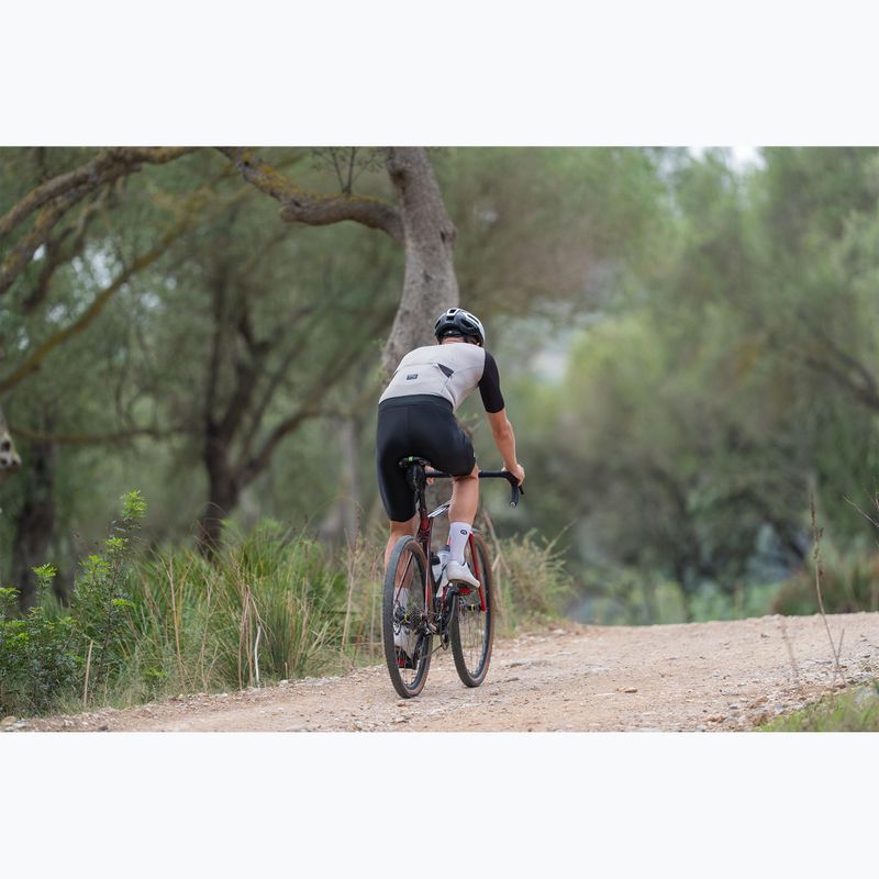 Rogelli Distance II Bib Short vyriški dviračių šortai juodi 12