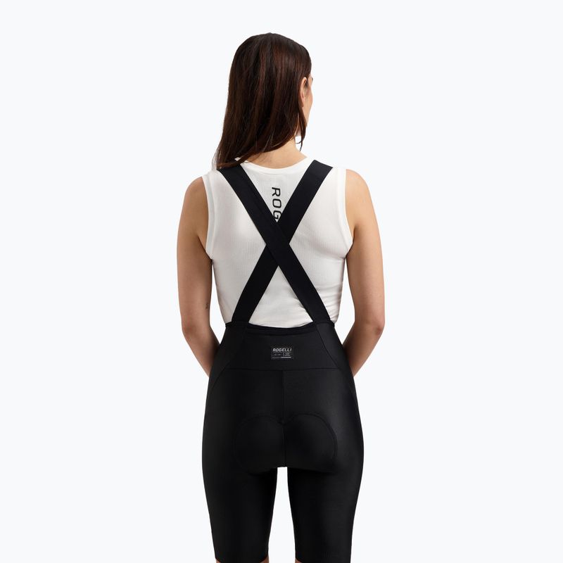Moteriški dviračių šortai Rogelli Distance II Bib Short W black 2