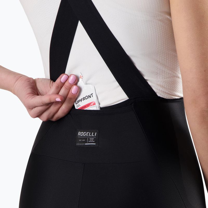Moteriški dviračių šortai Rogelli Distance II Bib Short W black 4