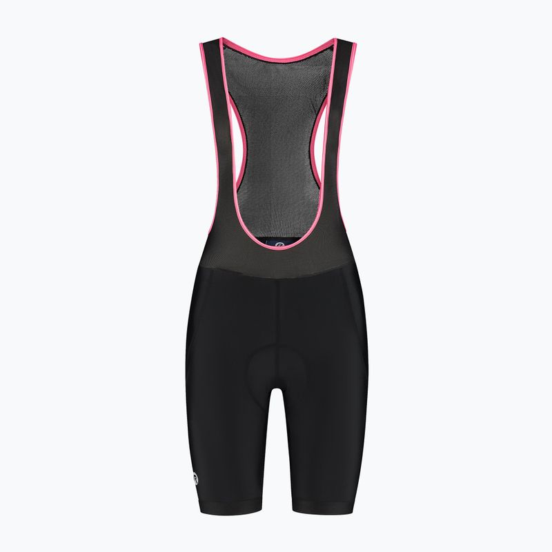 Moteriški dviračių šortai Rogelli Core Bib Short W black/pink 5