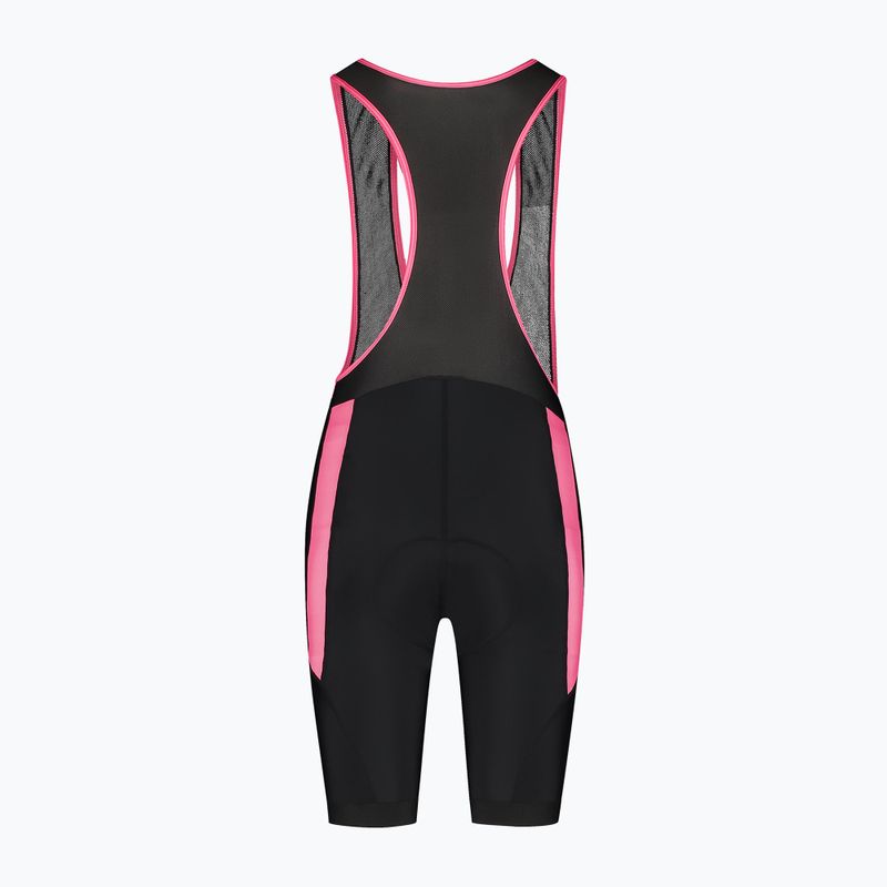 Moteriški dviračių šortai Rogelli Core Bib Short W black/pink 6