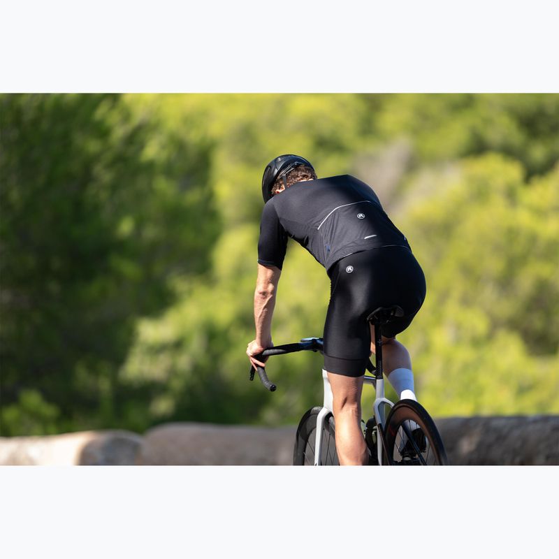 Rogelli Explore Bib Short vyriški dviračių šortai juodi 10