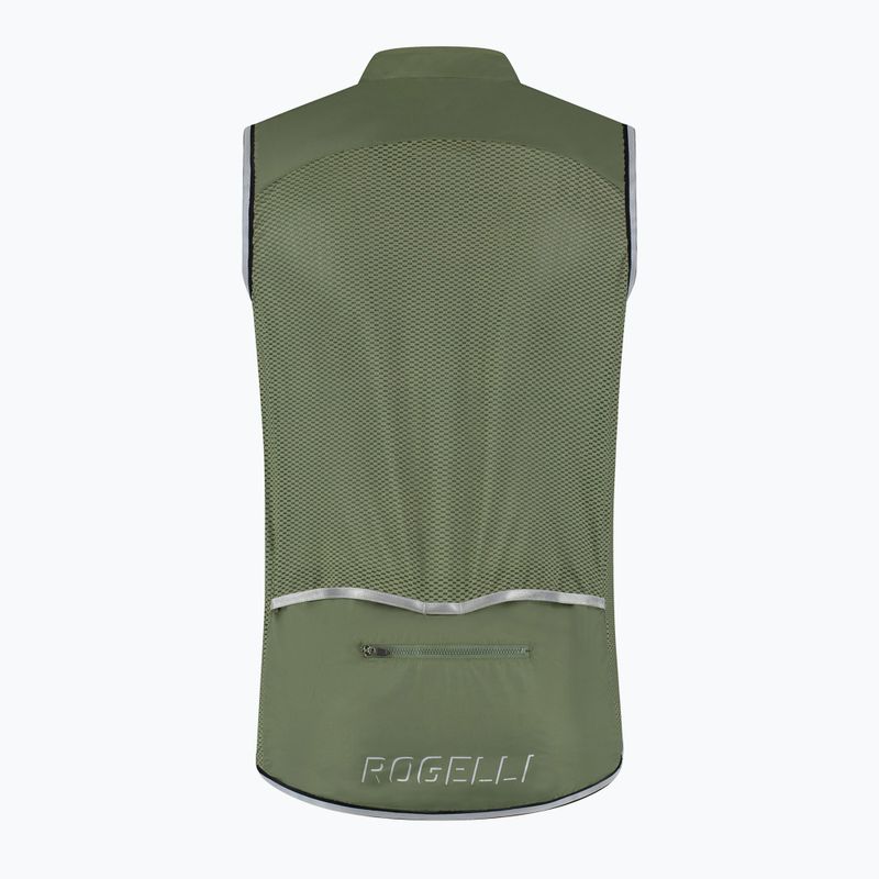 Vyriška dviračių liemenė Rogelli Core army green 4