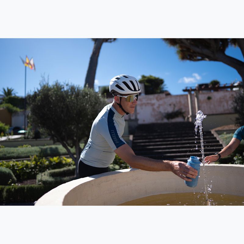 Vyriški dviračių marškinėliai Rogelli Explore aqua grey 10