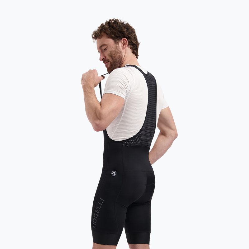 Vyriški dviračių šortai Rogelli Essential II Bib Short black 2