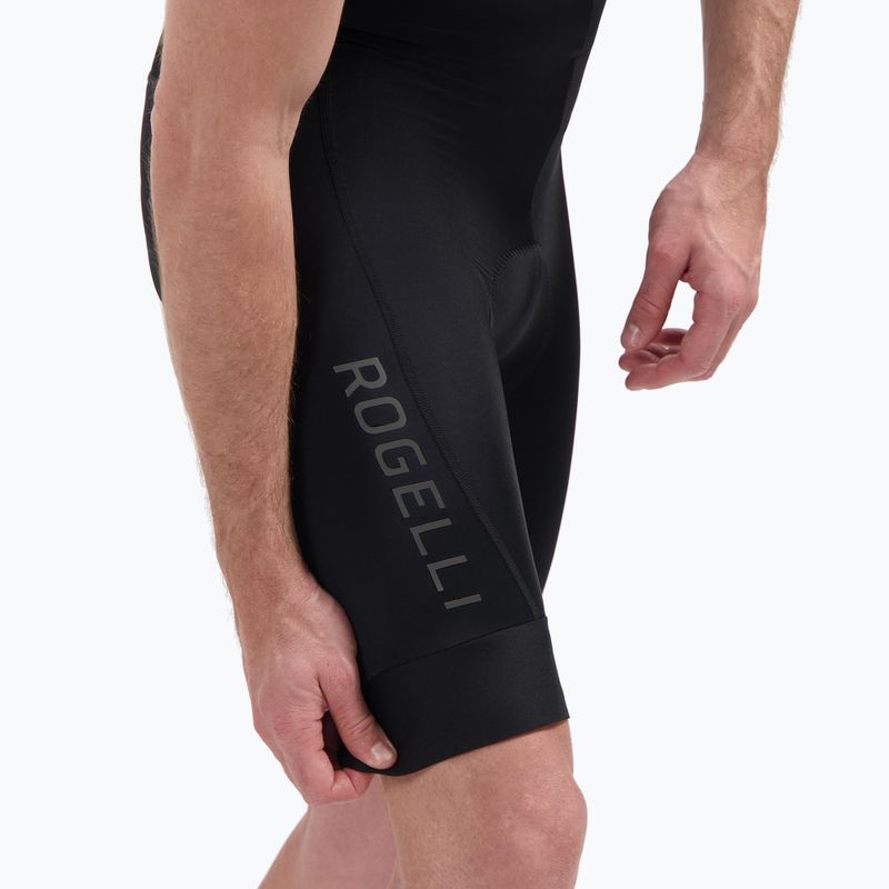 Vyriški dviračių šortai Rogelli Essential II Bib Short black 5