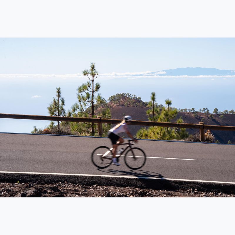 Moteriški dviračių marškinėliai Rogelli Fast sand/dusty pink/cherry 7