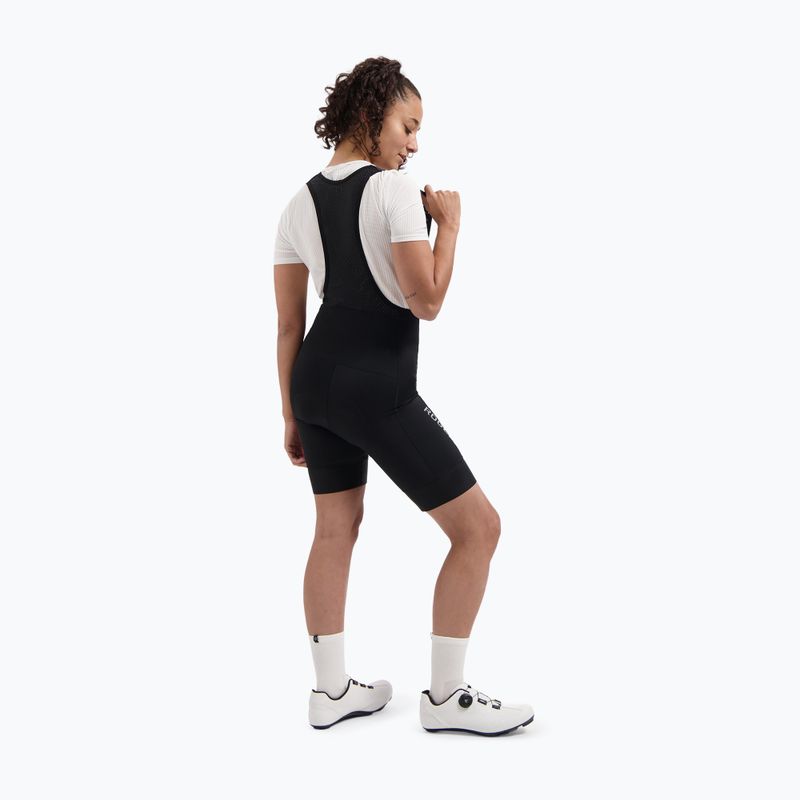 Moteriški dviračių šortai Rogelli Essential III Bib Short black 2