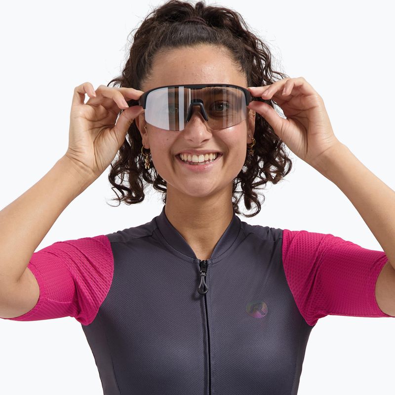 Saulės akiniai Rogelli Mirage Photochromatic black/silver mirror 4