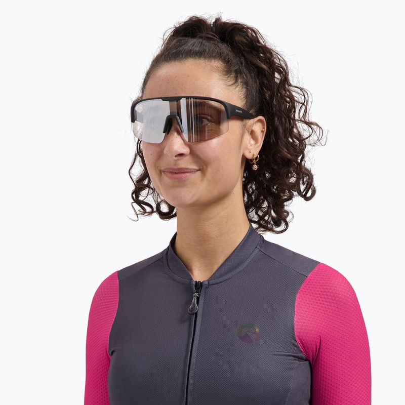 Saulės akiniai Rogelli Mirage Photochromatic black/silver mirror 5